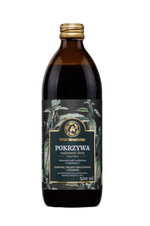 Pokrzywa, sok naturalny z Pokrzywy 100% 500 ml