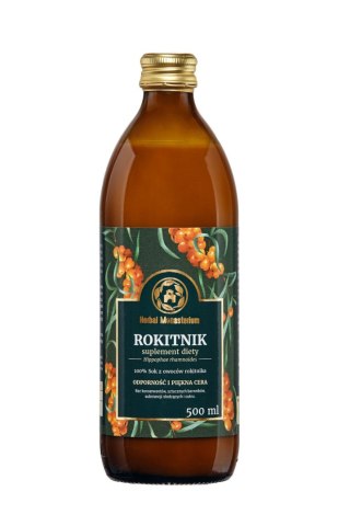 Rokitnik, sok naturalny z Rokitnika 100% 500 ml